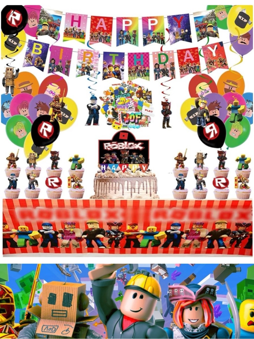 Roblox Happy Birthday Decorations
